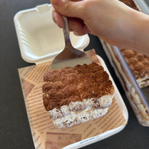 Alternative view of Classic Tiramisu