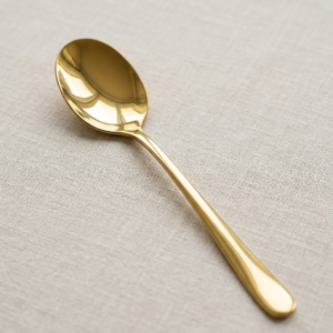 Alternative view of Golden Stainless Steel Spoon